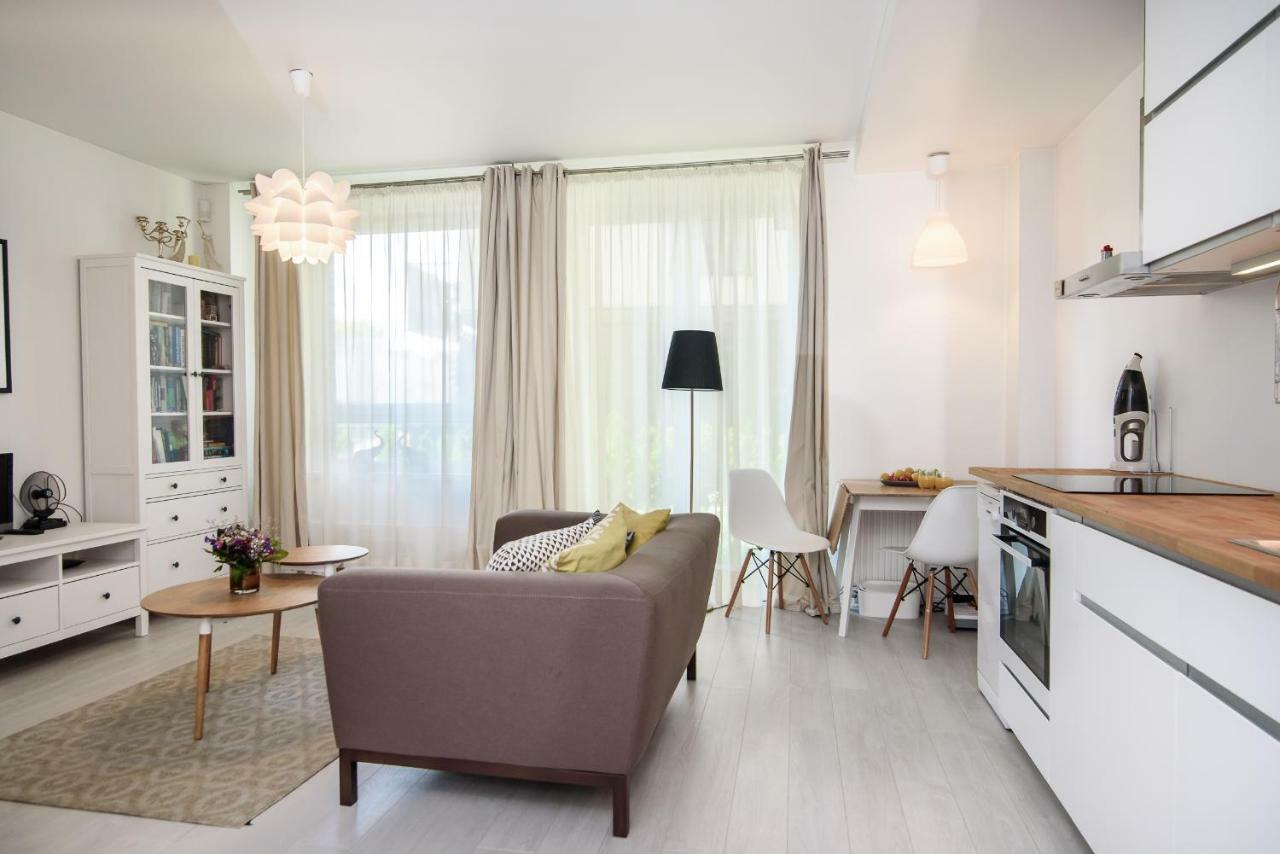 #Stayhere - Comfy & Stylish Studio With Green Patio Close To Old Town VNO Exterior foto