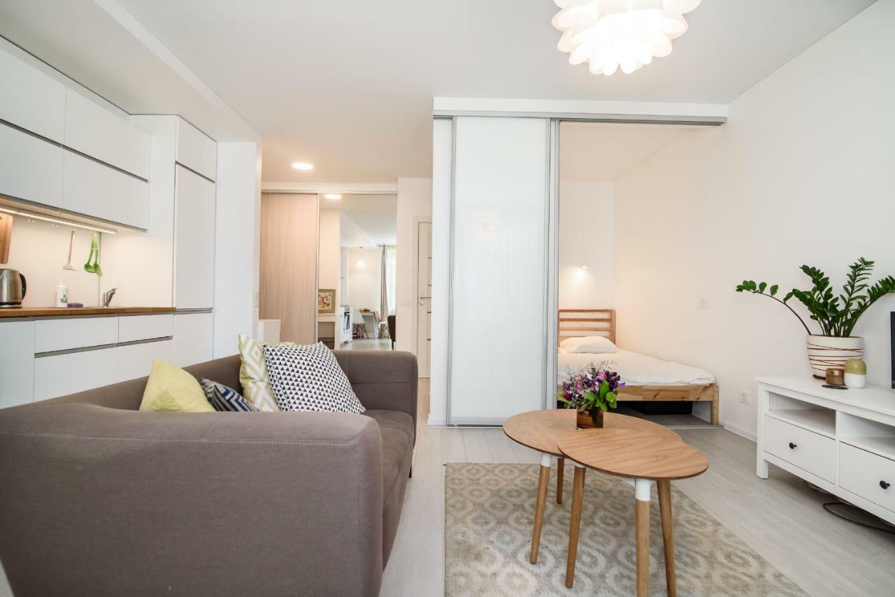 #Stayhere - Comfy & Stylish Studio With Green Patio Close To Old Town VNO Exterior foto