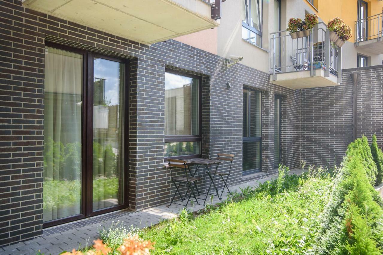 #Stayhere - Comfy & Stylish Studio With Green Patio Close To Old Town VNO Exterior foto