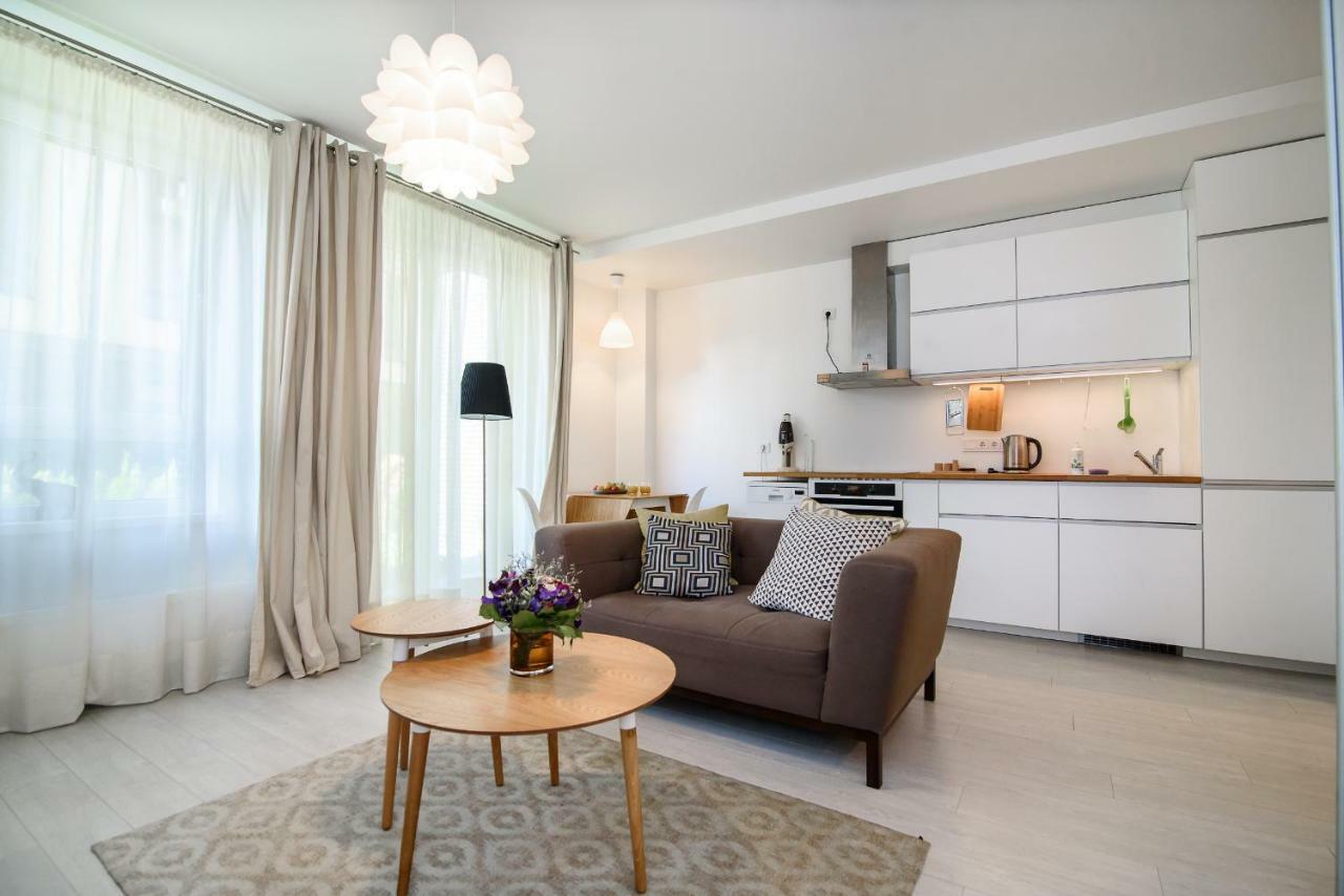 #Stayhere - Comfy & Stylish Studio With Green Patio Close To Old Town VNO Exterior foto